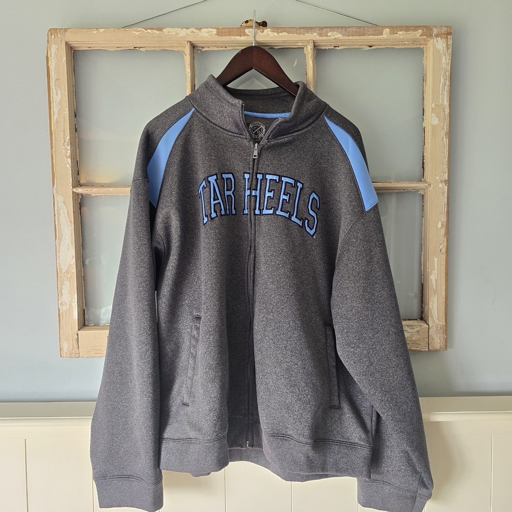 Gray and Blue Tar Heels Jacket